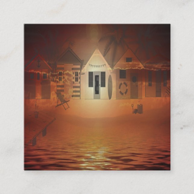 Vacation Houses Artwork Tilläggskort (Framsida)