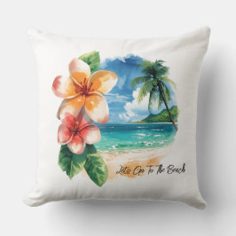 Vacation, Lets Go To The Beach  Kudde