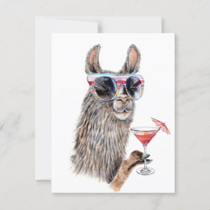 Vacation Llama Kort
