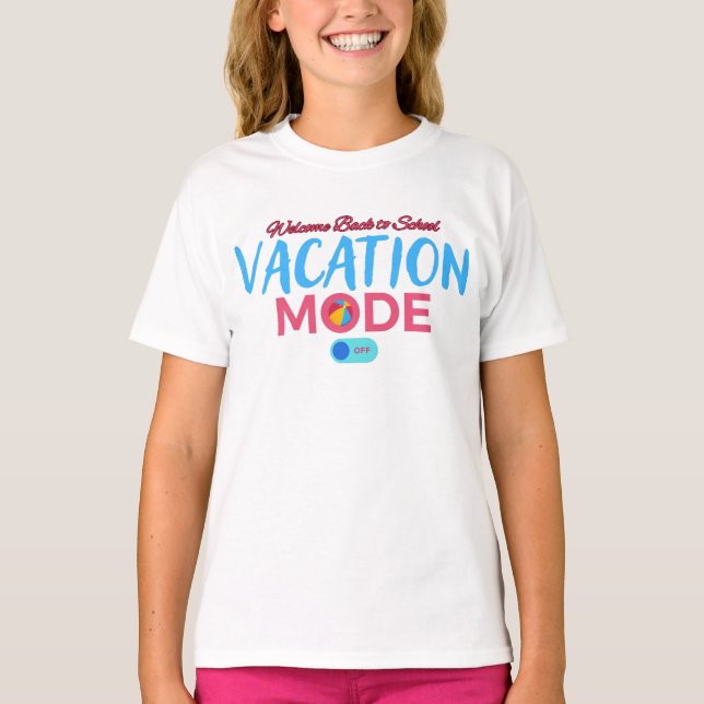 vacation mode of t shirt (Framsida)