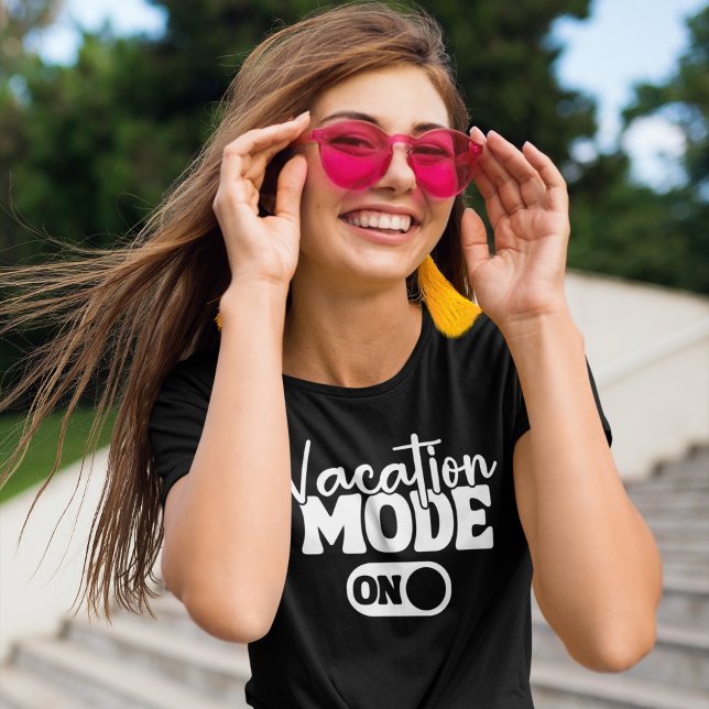 Vacation Mode On Fun Summer T Shirt (Skapare uppladdad)