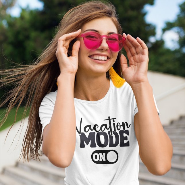 Vacation Mode On Fun Summer T Shirt (Skapare uppladdad)