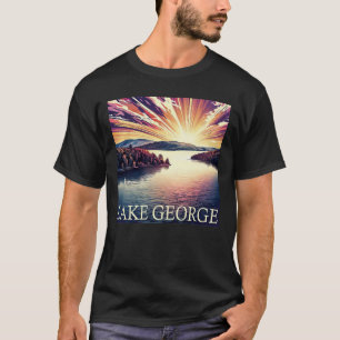 Vacation New York Sjö George Serif Design T Shirt