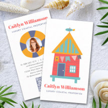 Vacation Real Gods Photo QR Code Roligt Beach Hous