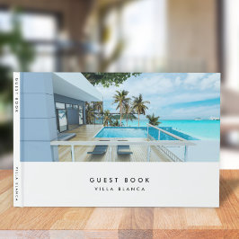 Vacation Rental Guest Comments Minimalist White Gästböcker