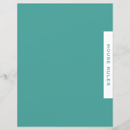 Vacation Rental Guidebook Binder Subjekt Divider