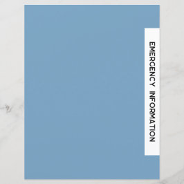 Vacation Rental Welcome Binder - Subjekt Divider