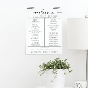 Vacation Rental Welcome Guide House Regler Reklamblad