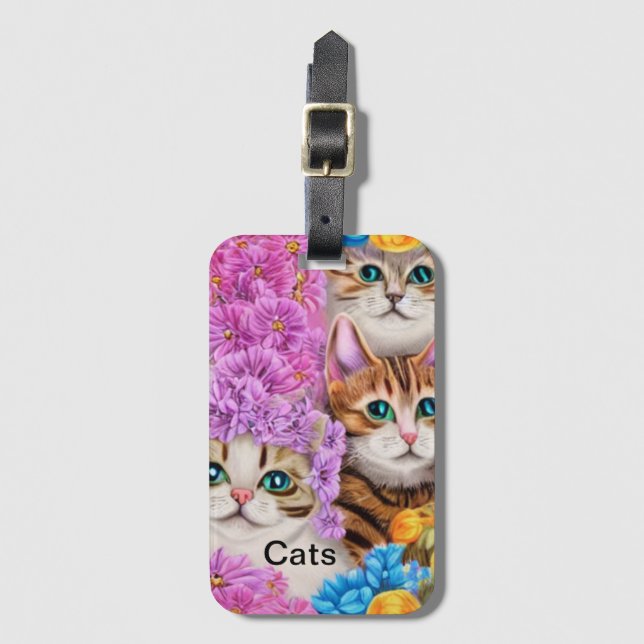 Vacation-resggage-taggar Bagagebricka (Framsida vertikal)