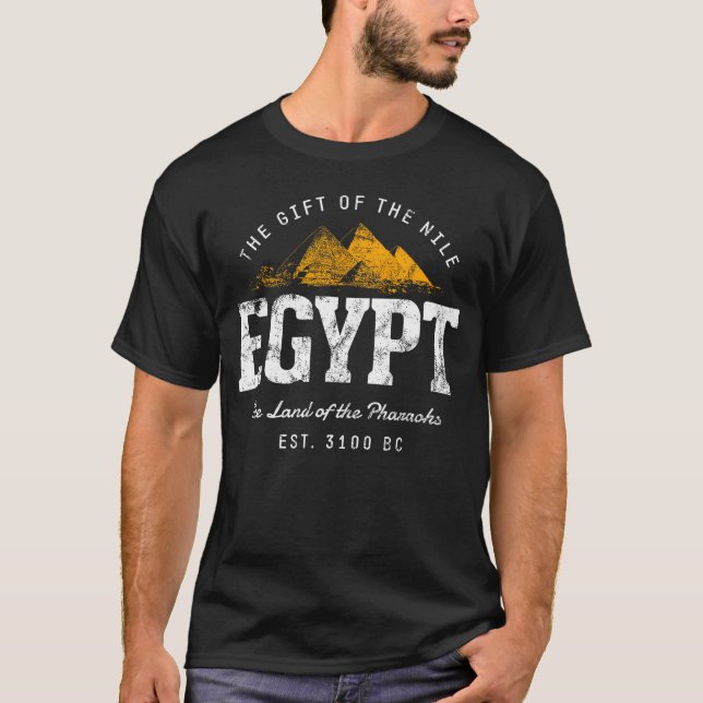 Vacation Souvenir Egypten T Shirt (Framsida)