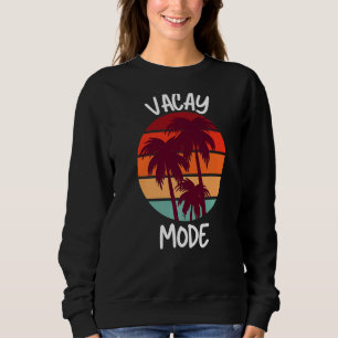 Vacation Summer Sunglass and Handflatan Träd Vacay T Shirt