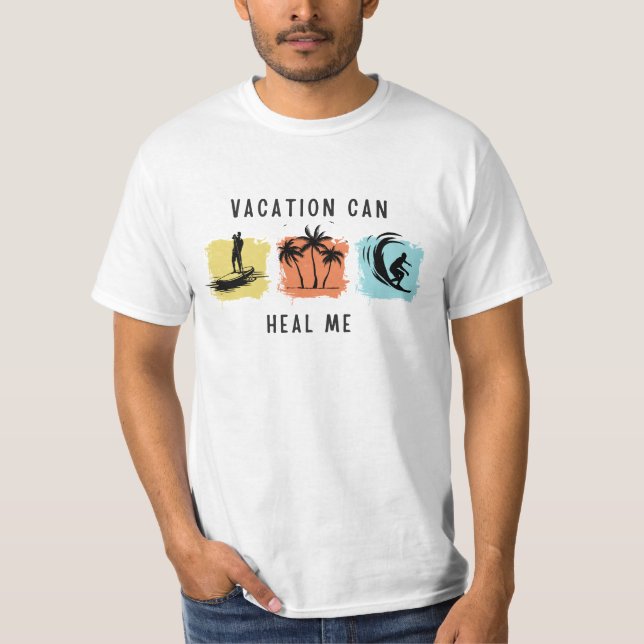 Vacation Tour Unisex T-shirt (Framsida)
