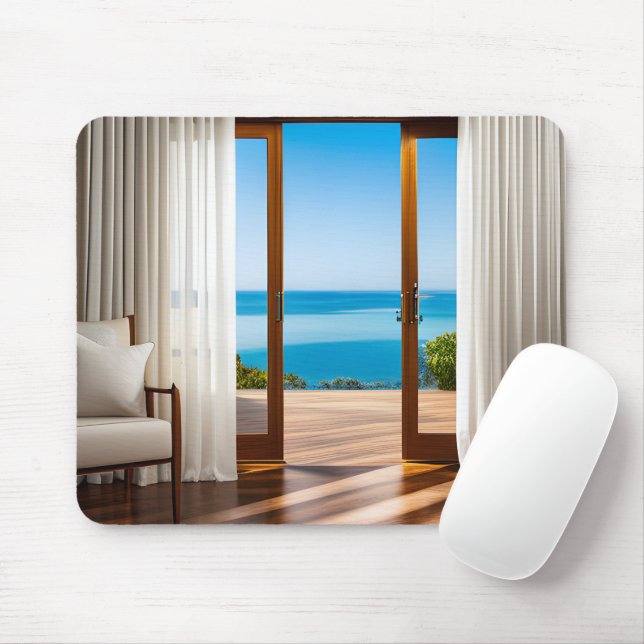Vacation Tropical View in Doorway Musmatta (Med mus)