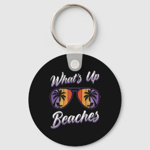 Vacation Whare Up Beacher Beach Funny Påsklov Nyckelring