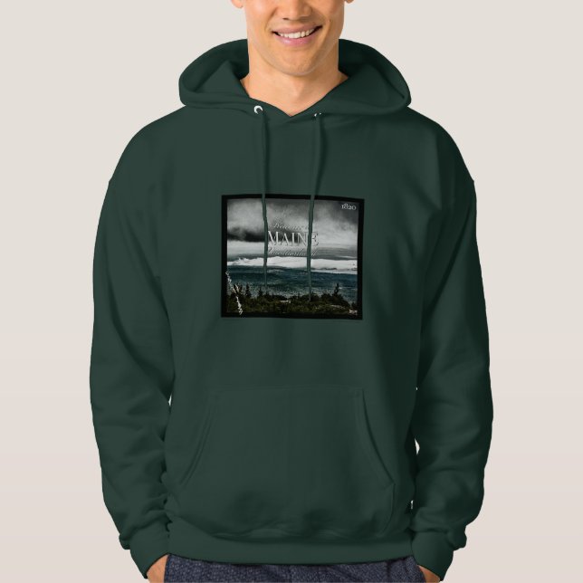 Vacationland, Maine Hoodie (Framsida)