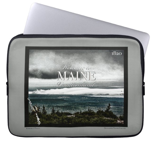 Vacationland, Maine Laptop Fodral (Framsidan)