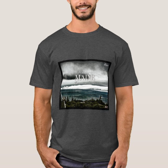 Vacationland, Maine T Shirt (Framsida)