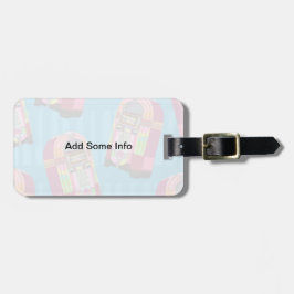 Vacations Sten Roligt Jukebox femties Flair Bagagebricka