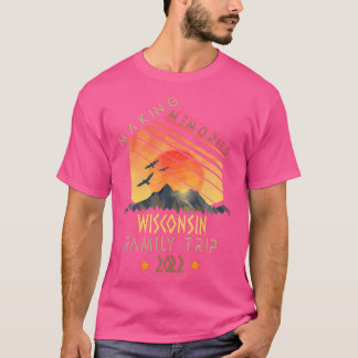 Vacationskampanj för Wisconsin Memories-familjen R T Shirt