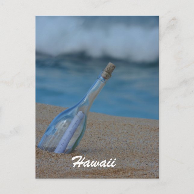 Vacationskort för tropisk avföring vykort (Framsida)