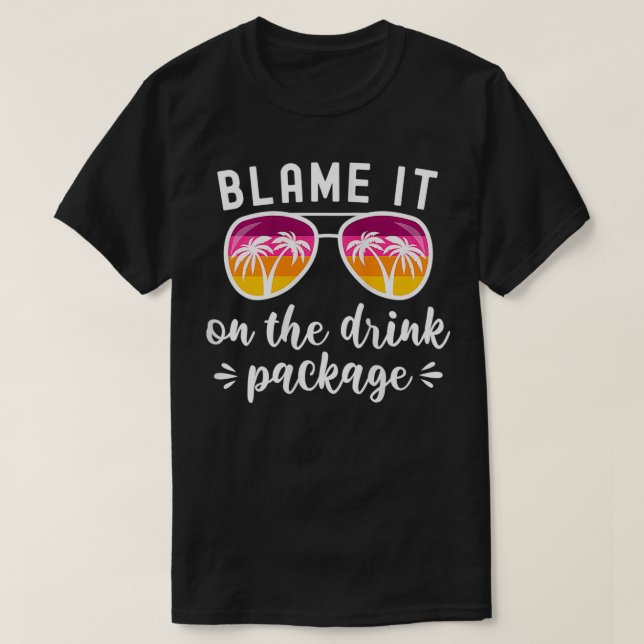Vacationskrävande kvinnor bär på det på t shirt (Design framsida)