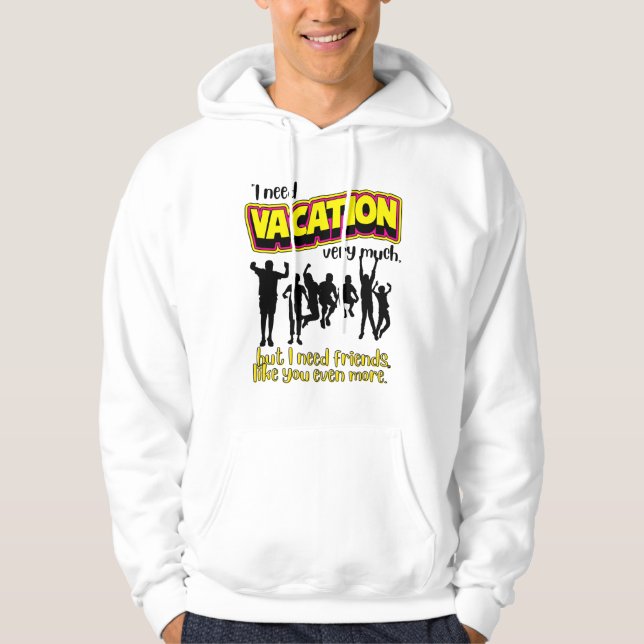 VACATIONSKVOT HOODIE (Framsida)