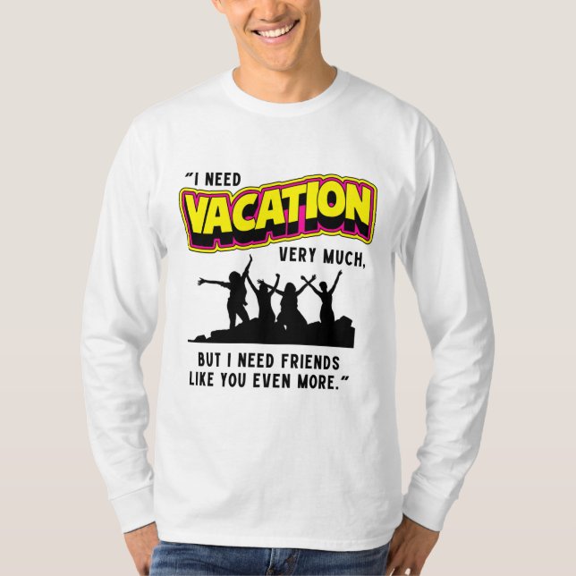 VACATIONSKVOT T SHIRT (Framsida)