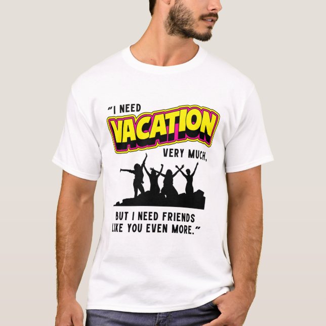 VACATIONSKVOT T SHIRT (Framsida)