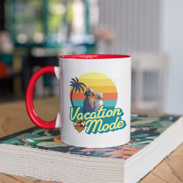 Vacationsläge Mugg, tropisk Vacation Mugg