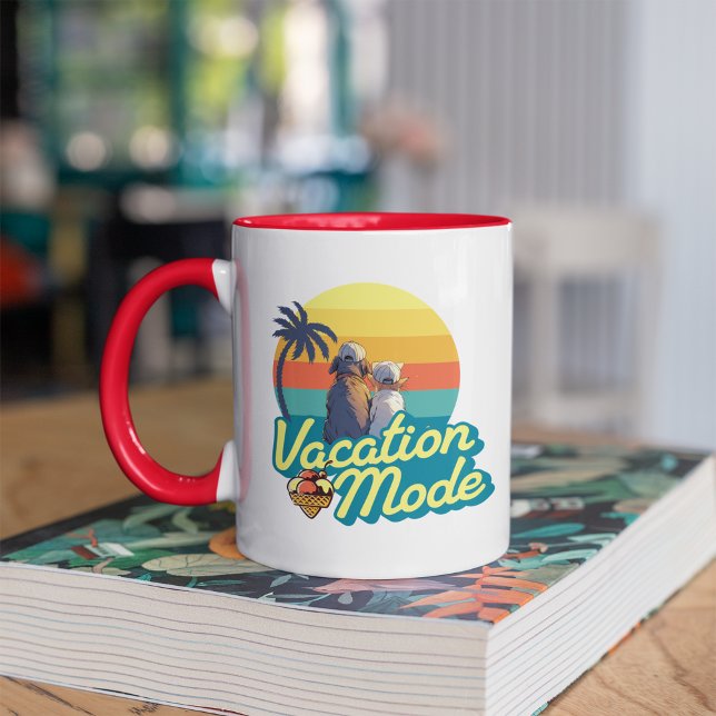 Vacationsläge Mugg, tropisk Vacation Mugg (Vacation Mode Tropical Holiday )