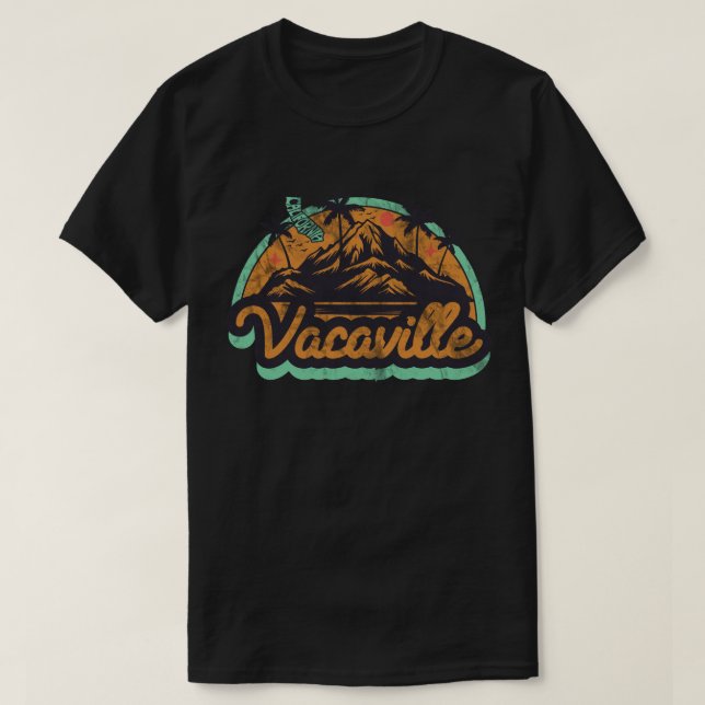 Vacaville, Kalifornien T-Shirt (Design framsida)