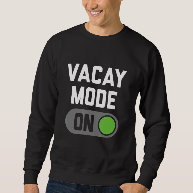Vacay-läge Lång Ärmad Tröja (Framsida)