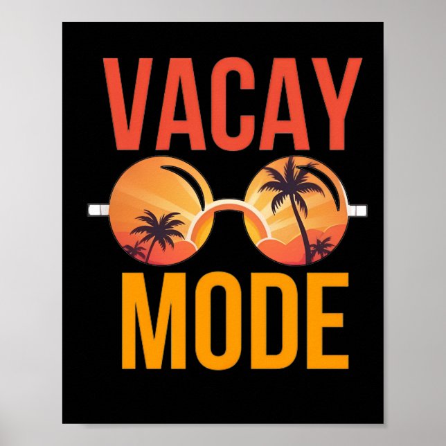 Vacay-läge Poster (Framsidan)
