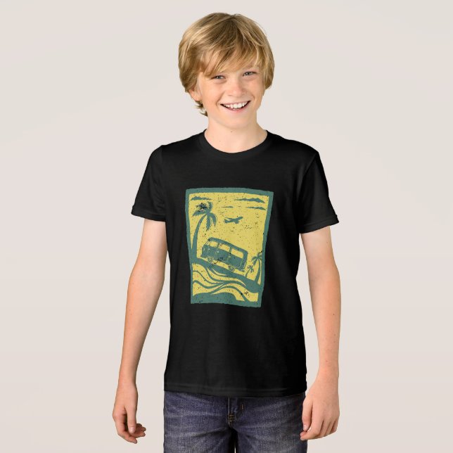 Vacay-läge T Shirt (Framsida Full)
