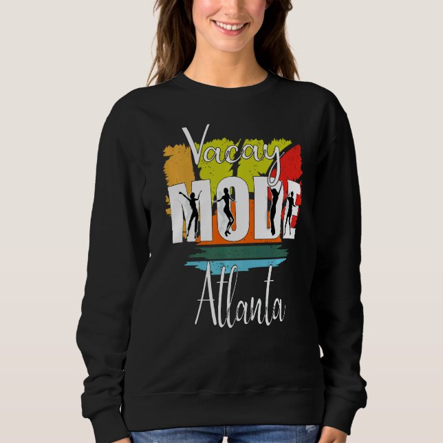 Vacay Mode Atlanta T Shirt (Framsida)