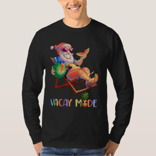 Vacay Mode Jultomten jul i juli på Hawaiian T Shirt