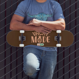 VACAY MODE PÅ roligt helgdag Mini Skateboard Bräda 18,5 Cm