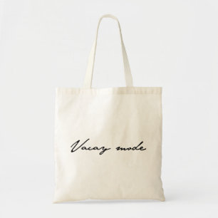 Vacay Mode Summer Calligraphy Tygkasse