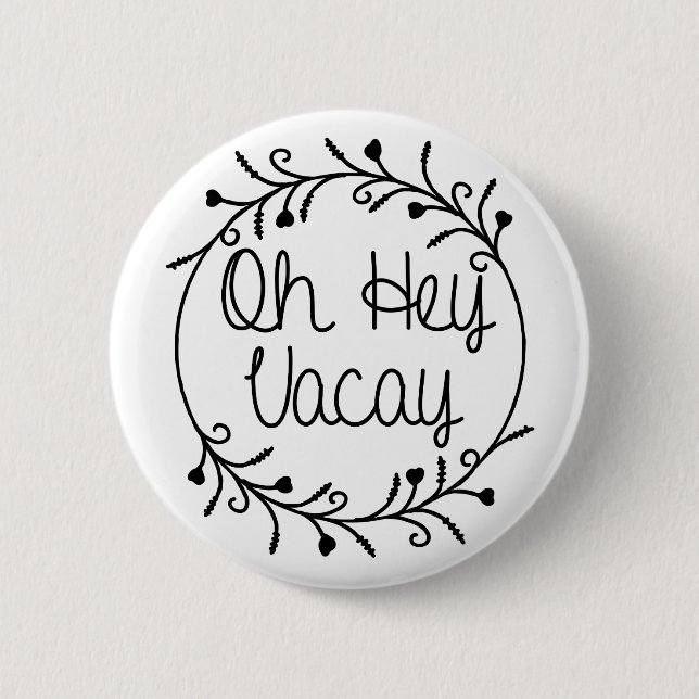 Vacay Shirt Vacation Knapp (Framsida)