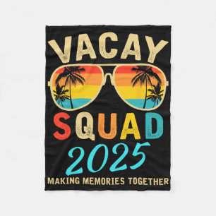 Vacay Squad 2025 Sommarvännerna Tr Fleecefilt