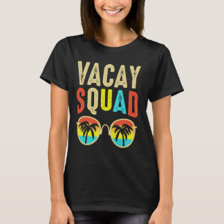 Vacay Squad Funny Beach Summer Vacation Family Mat T Shirt