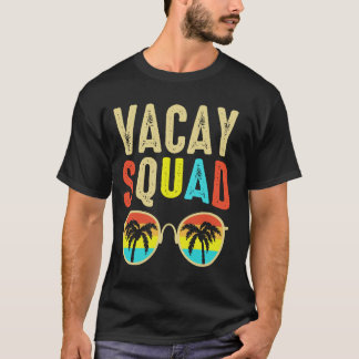 Vacay Squad Funny Beach Summer Vacation Family Mat T Shirt