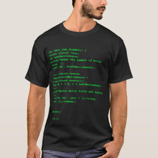 Vacc planetskjorta t shirt