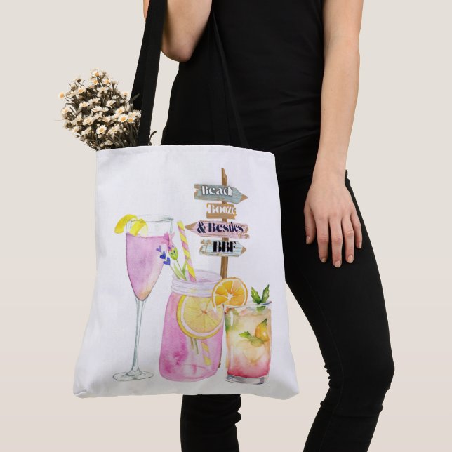 Vaccin, drycker och annat tygkasse (Närbild)