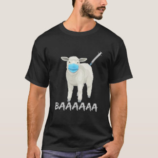 Vaccin mot får eller får och mask t shirt