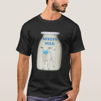 Vaccin och Ansikte får eller får Mjölk T Shirt