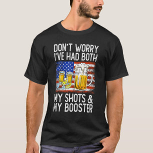 Vaccin oroa mig inte för att jag har både mina sko t shirt