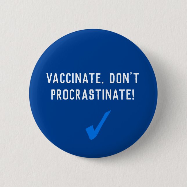 Vaccinat, Procrastinate Knapp (Framsida)