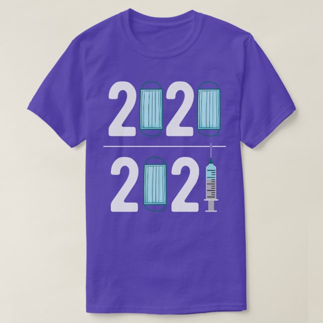 Vaccination 2021 t shirt (Design framsida)