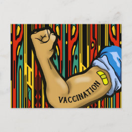 VACCINATION and COVID by Slipperywindow Vykort